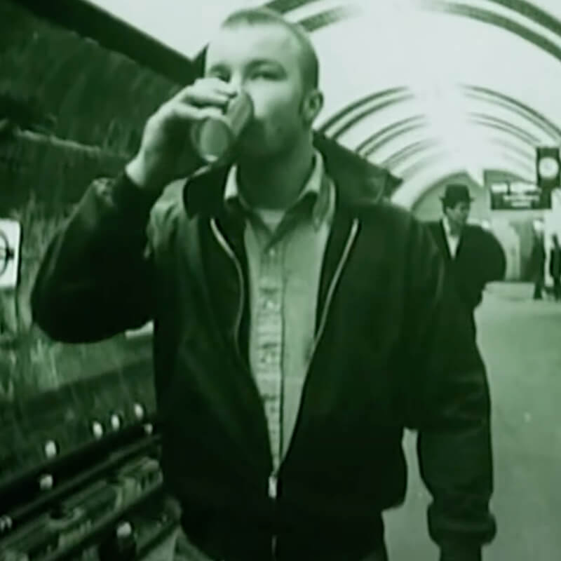 mike barson and friends causing trouble on the underground